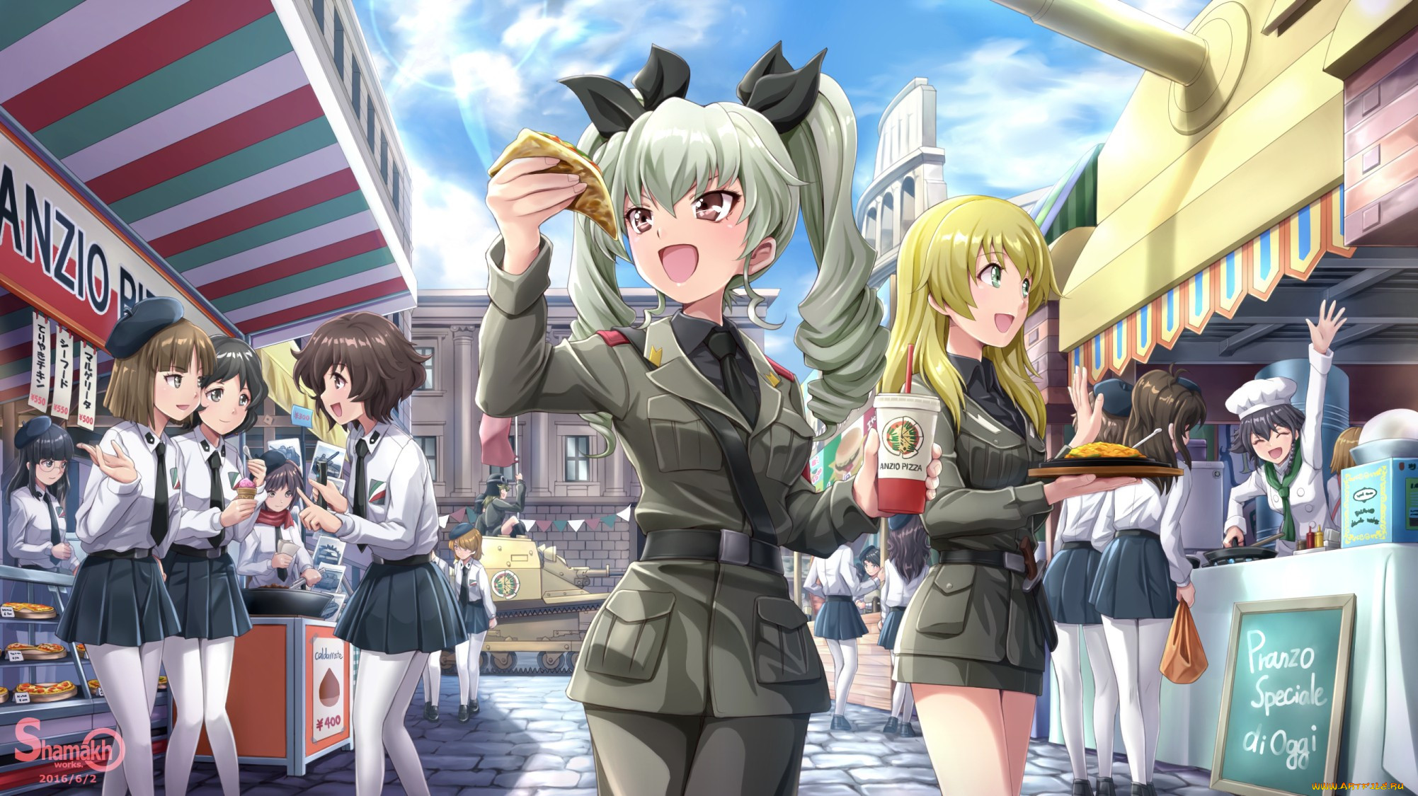 Картинки girls und panzer